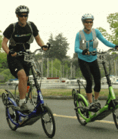 ElliptiGO outdoor elliptical cycling