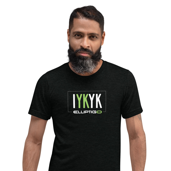 IYKYK Unisex T-Shirt | ElliptiGO